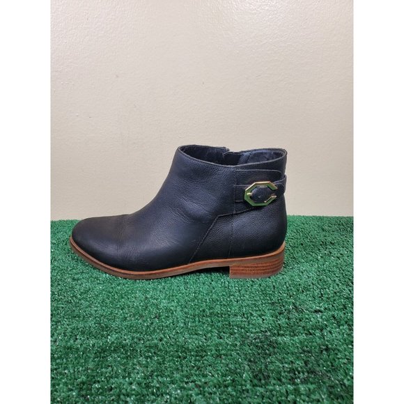 Cole Haan Lilah Buckle W14923 Womens Black Synthetic Ankle & Booties Boots 8.5 B - Picture 7 of 14